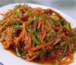 素鱼香肉丝